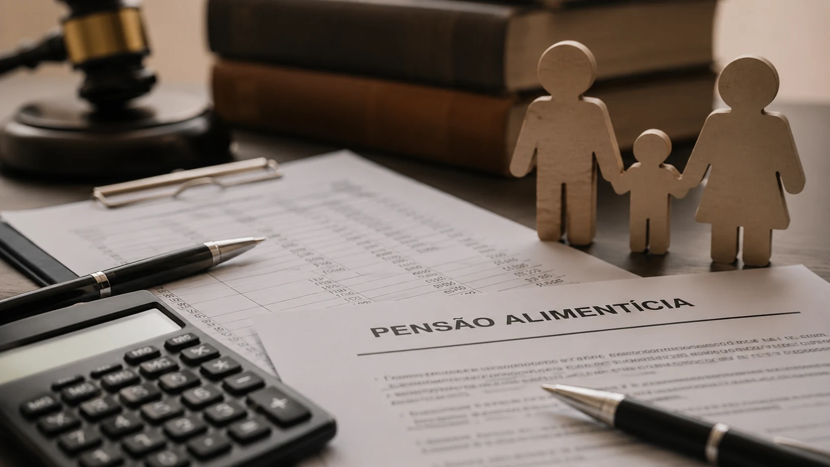 Imagem institucional sobre pensão alimentícia